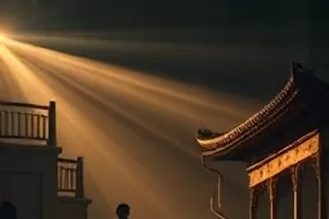 《云上广播》剧集封面，校园广播站与麦克风