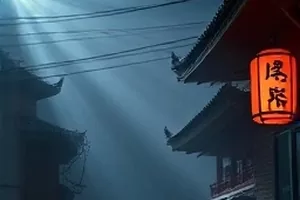 《夜行电车》剧集封面，夜间车厢内昏黄灯光